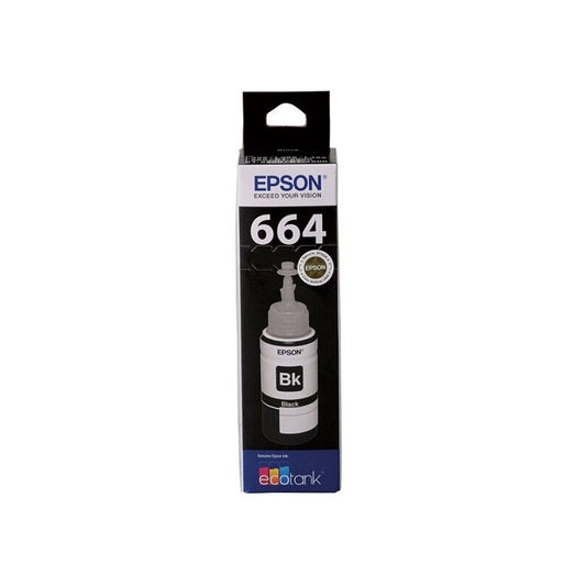 Epson T664 Blk EcoTank Bottle Epson
