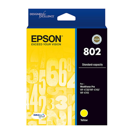 Epson 802 Yellow Ink Cart Epson