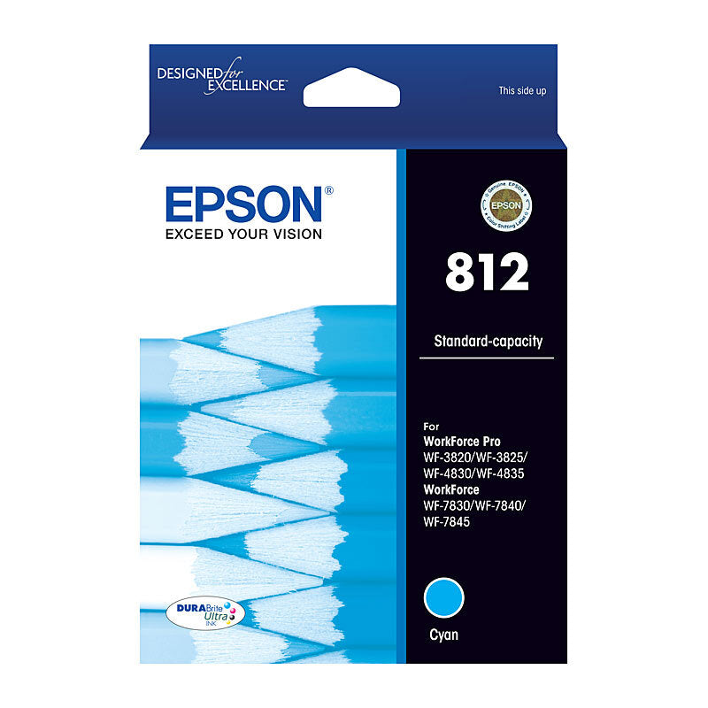 Epson 812 Cyan Ink Cart Epson