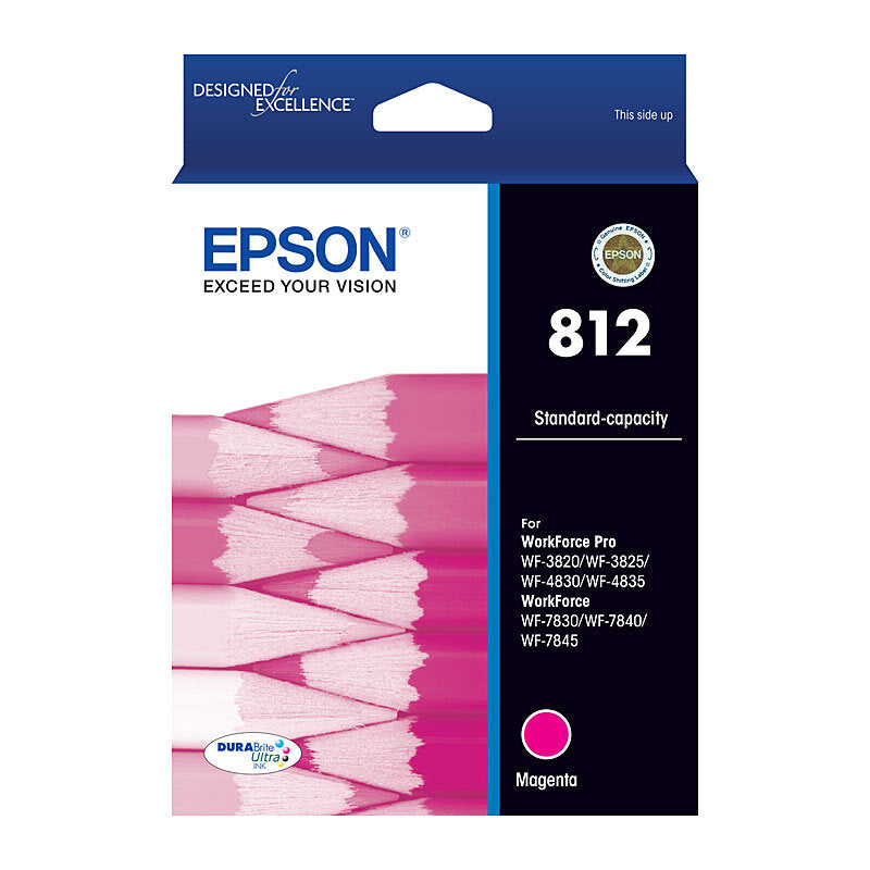 Epson 812 Magenta Ink Cart Epson