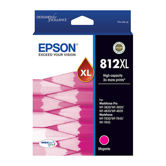 Epson 812XL Magenta Ink Cart Epson