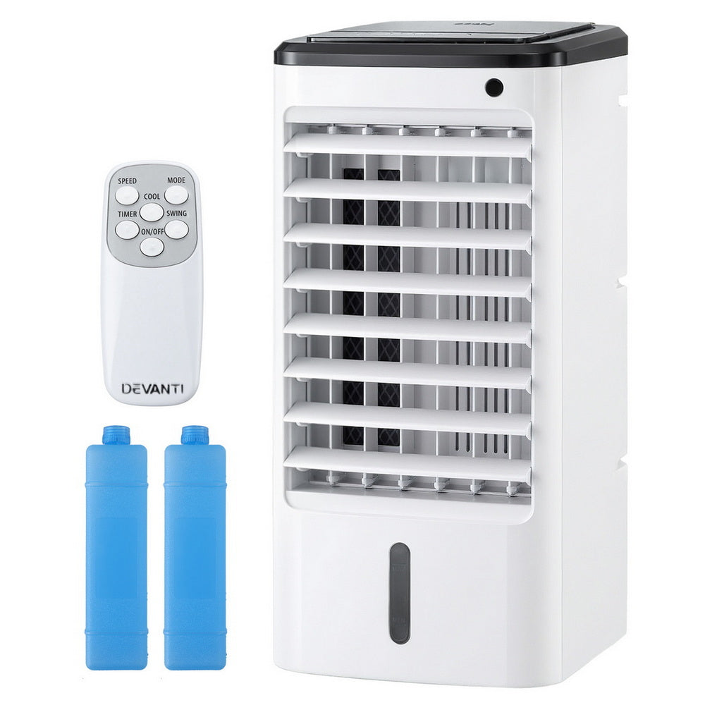 Devanti Evaporative Air Cooler Conditioner w/ Remote 4L Tristar Online