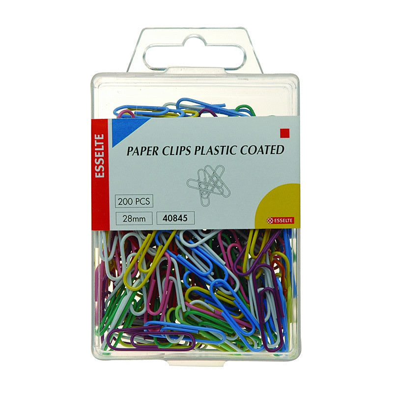 Esselte P/Clip 28mm Plas Bx200 Esselte