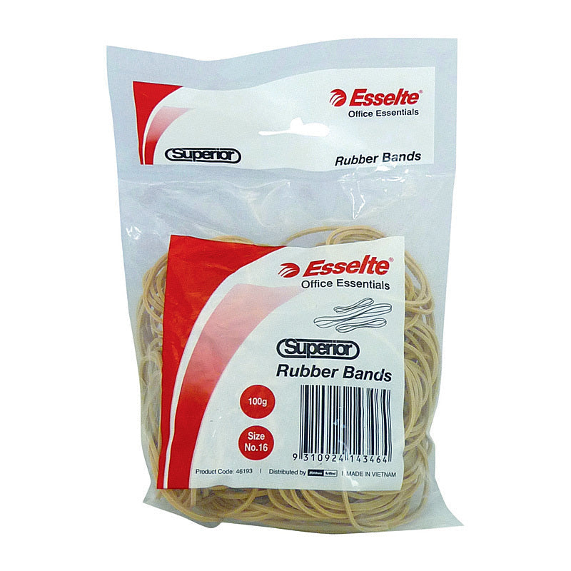 Esselte Sup R/Band Sz16 100gm Esselte