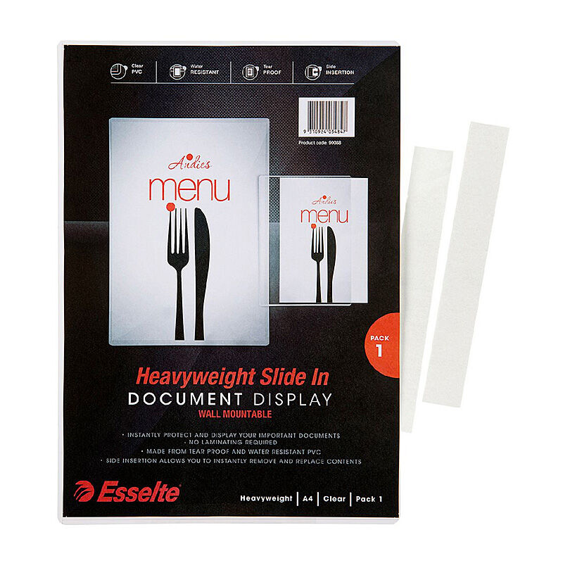 Ess Wall Mount Doc Display A4 Esselte