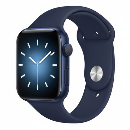 Apple Watch Series 6 44mm Blue Aluminium Case Denim Sport Band GPS Smartwatch (Copy) Apple