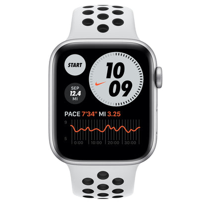 Apple Watch Series 6 Nike 44mm LTE – Silver | Pristine Refurbished