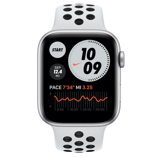 Apple Watch Series 6 Nike 44mm LTE – Silver | Pristine Refurbished