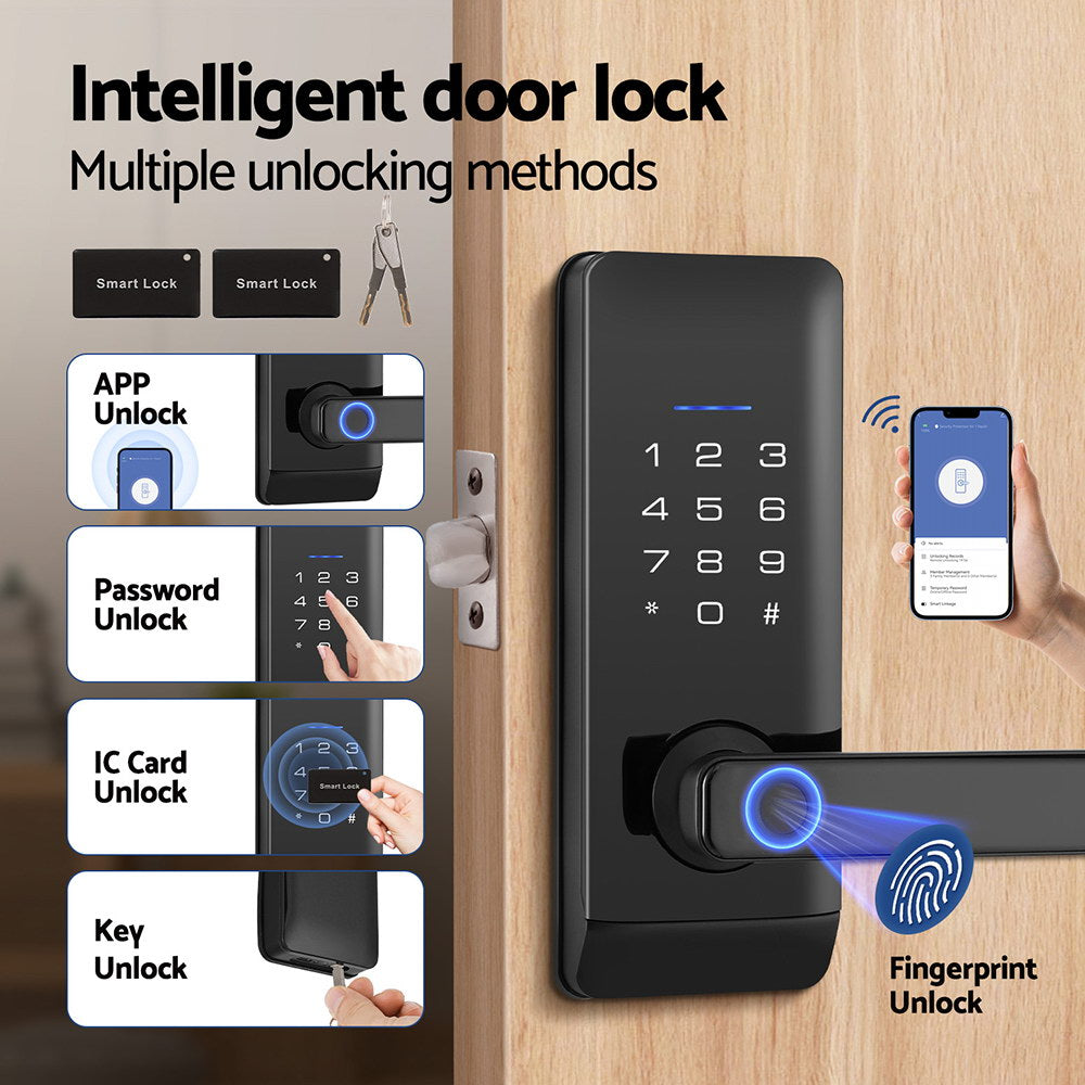 UL-tech Fingerprint Door Lock Smart Home System Tristar Online