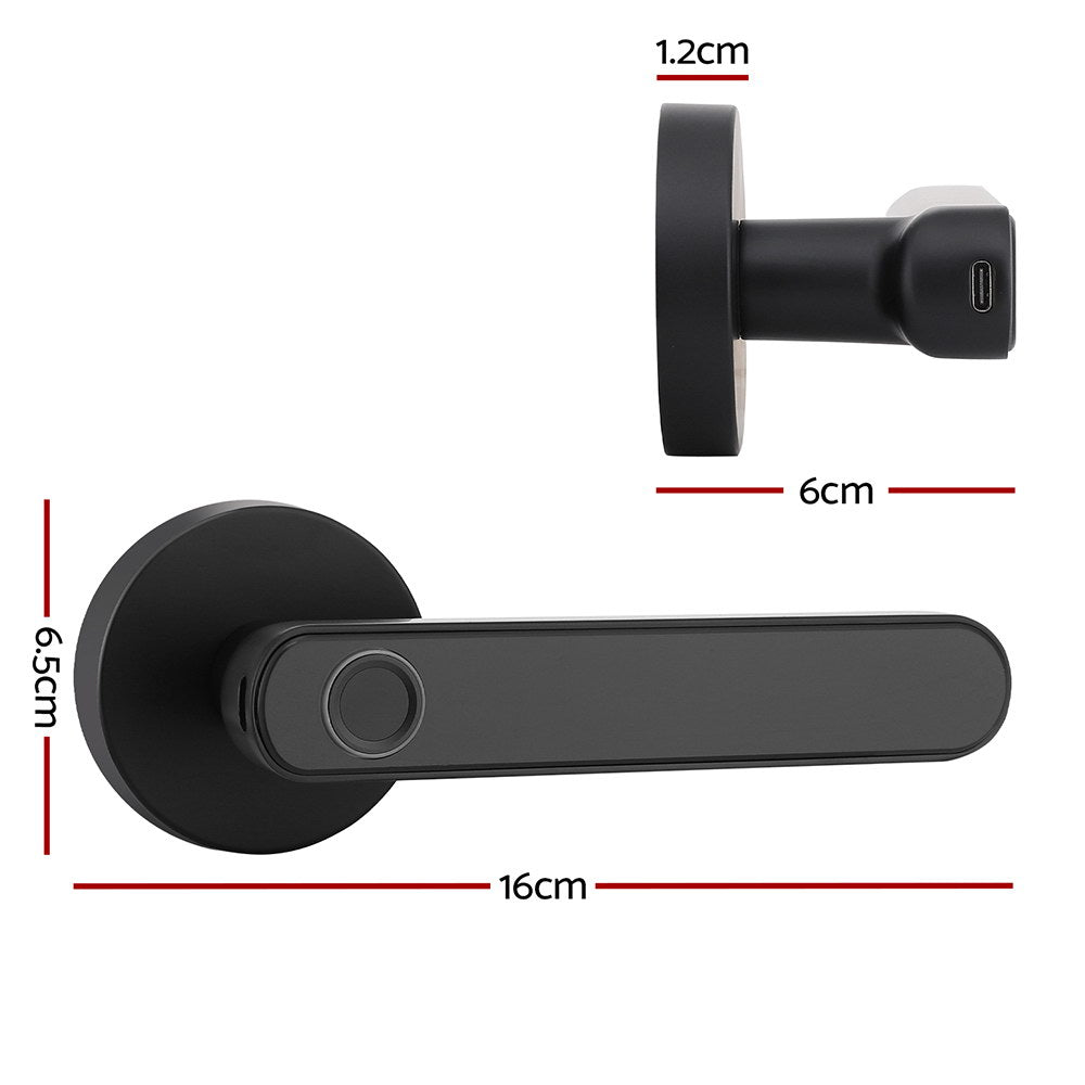UL-tech Fingerprint Door Lock Smart Electronic Handle Tristar Online
