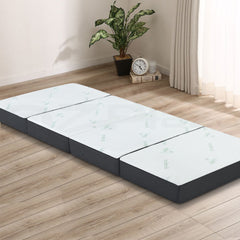 Giselle Bedding Foldable Mattress Folding Foam Sofa Bed Mat Bamboo Tristar Online