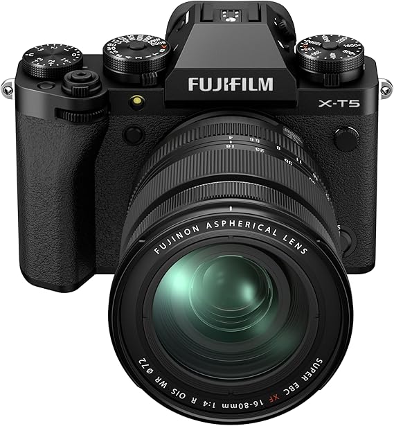 Fujifilm X-T5 Kit with 16-80mm (Black)