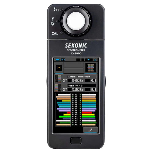 Sekonic C-800 SpectroMaster Color Meter - Professional Spectral Light Meter Sekonic