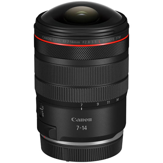 Canon RF 7–14mm f/2.8–3.5 L Fisheye STM Lens