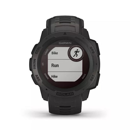 Garmin Instinct Solar GPS Multi Sport Watch - Black (Refurbished Grade-A ) Garmin