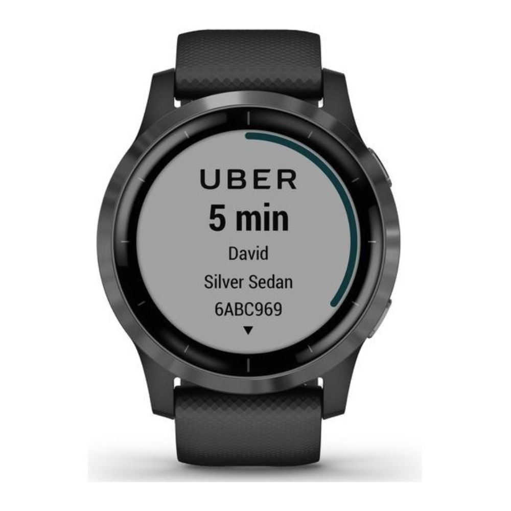 Vivoactive 4 smartwatch slate grey large size, dial visible