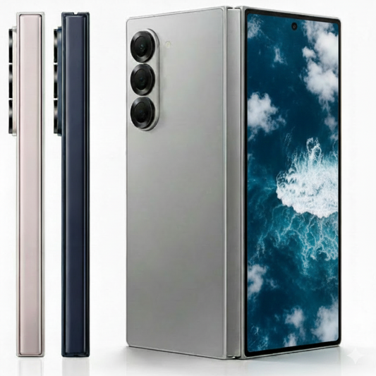 Samsung Galaxy Z Fold6 5G - 256GB / 512GB - Flagship Foldable - Navy / Silver Shadow / Crafted Black / White / Pink Samsung