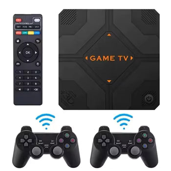 G12 Pro 4K Video Game Console 64GB with 30,000+ Classic Games TV Box