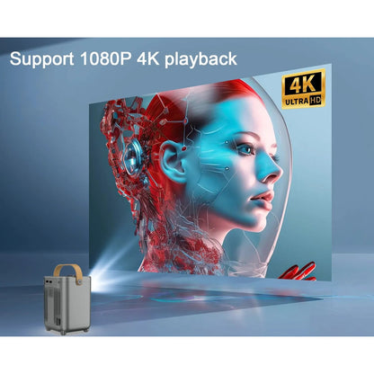 Transpeed S1 Smart Portable Projector for 4K Cine Camping Magcubic