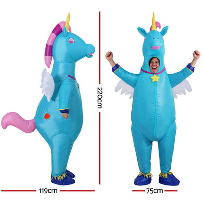 Inflatable Unicorn Costume Adult Suit Blow Up Party Fancy Dress Halloween Cosplay Tristar Online