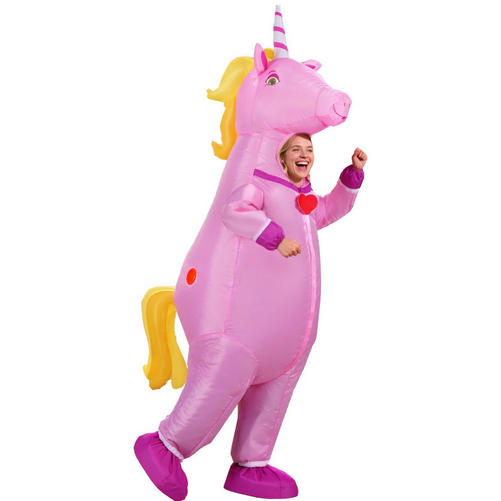 Inflatable Unicorn Costume Adult Suit Blow Up Party Fancy Dress Halloween Cosplay Tristar Online