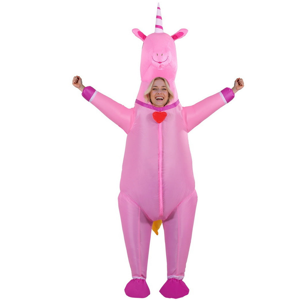 Inflatable Unicorn Costume Adult Suit Blow Up Party Fancy Dress Halloween Cosplay Tristar Online