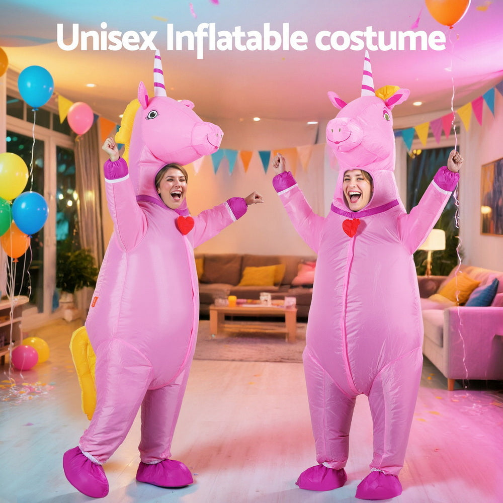 Inflatable Unicorn Costume Adult Suit Blow Up Party Fancy Dress Halloween Cosplay Tristar Online