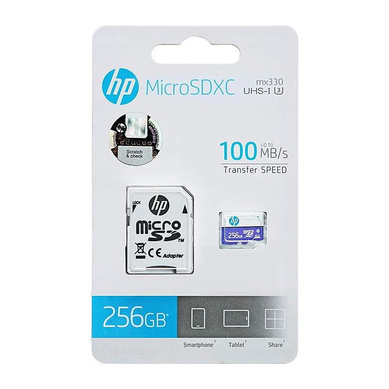 HP Micro SD U3/A1/V30 256GB HP
