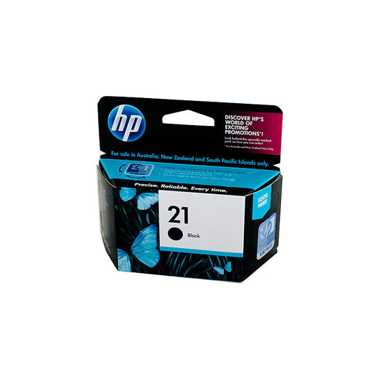 HP #21 Black Ink Cart C9351AA HP