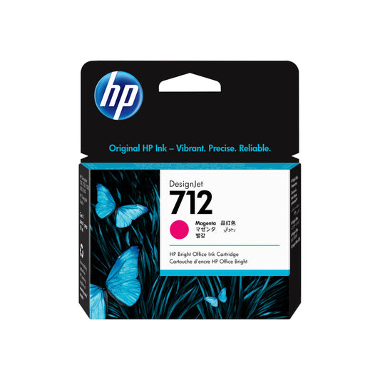 HP #712 29ml Mag Ink 3ED68A HP