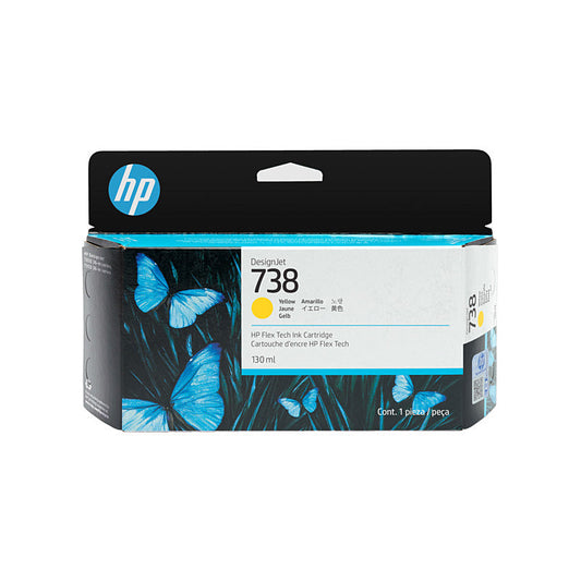 HP #738 130ml Yell Ink 498N7A HP
