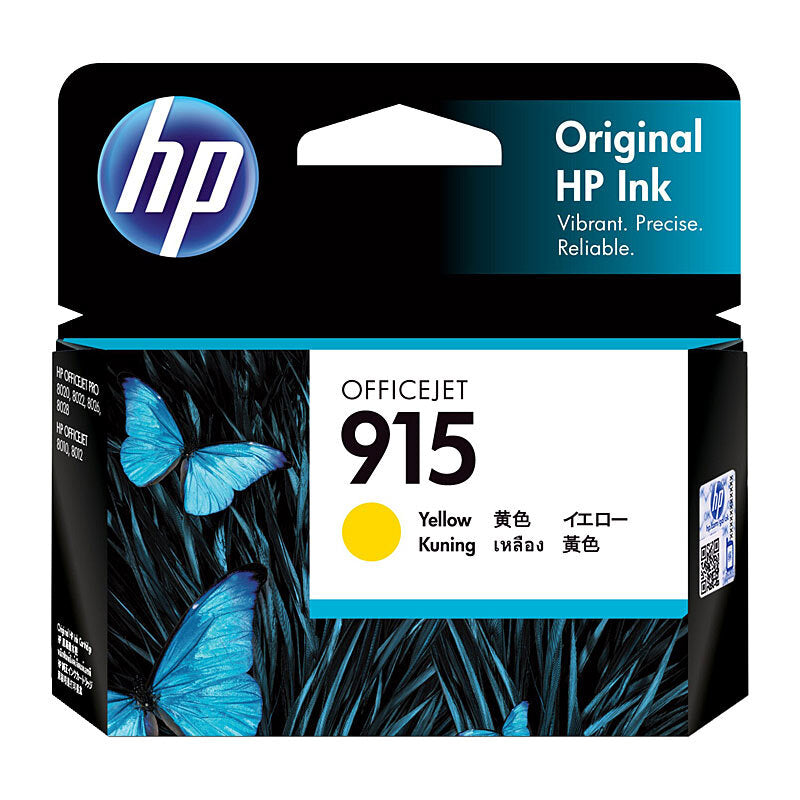 HP #915 Yellow Ink 3YM17AA HP