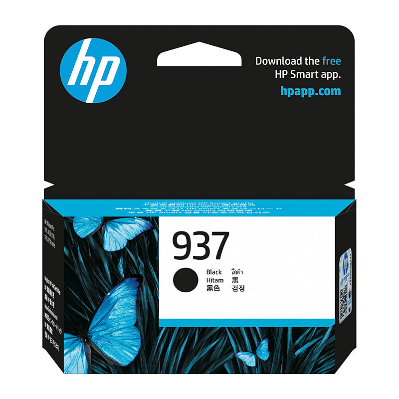 HP #937 Black Ink 4S6W5NA HP