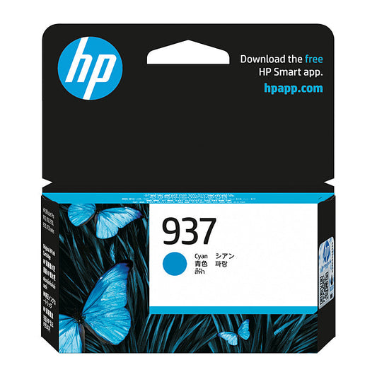 HP #937 Cyan Ink 4S6W2NA HP