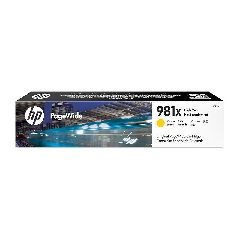 HP #981X Yell Ink Cart L0R11A HP