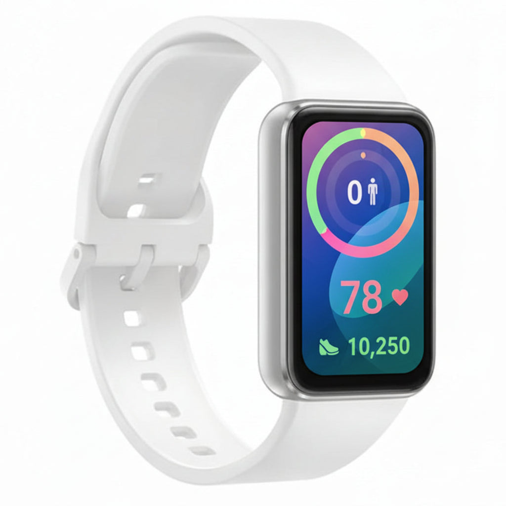Samsung Galaxy Fit3 Smart Fitness Band - Silver - Pristine Refurbished