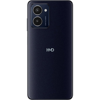 HMD Pulse Pro 4G Smartphone, 128GB Storage, 6.5" HD+ Display, Quad Camera System, Black Ocean, Dual SIM - Pristine Refurbished HMD