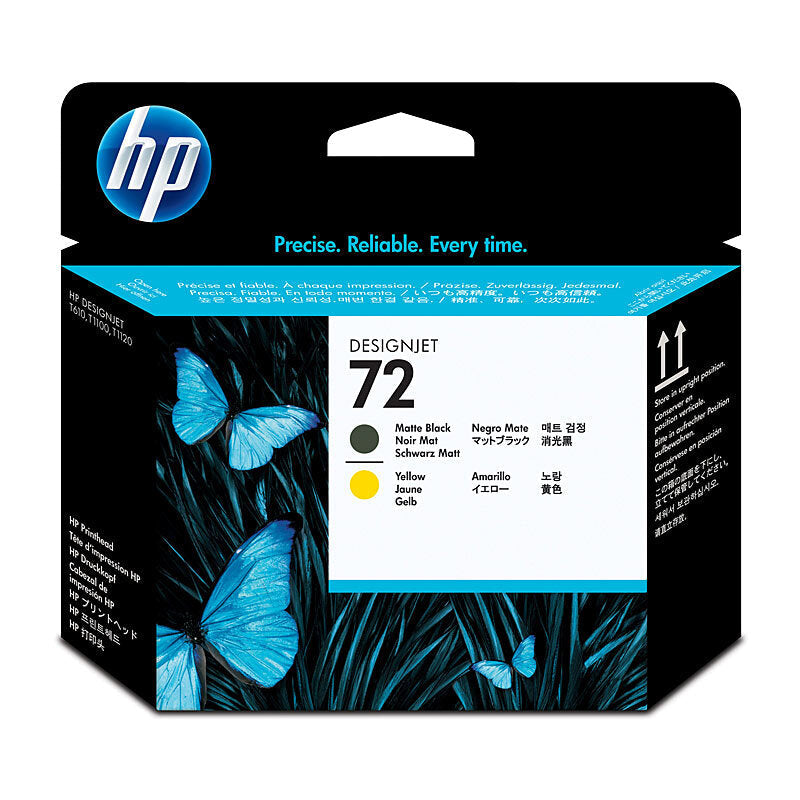 HP #72 M/BK Yell P/head C9384A HP