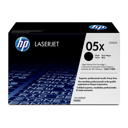 HP #05X Black Toner CE505X HP