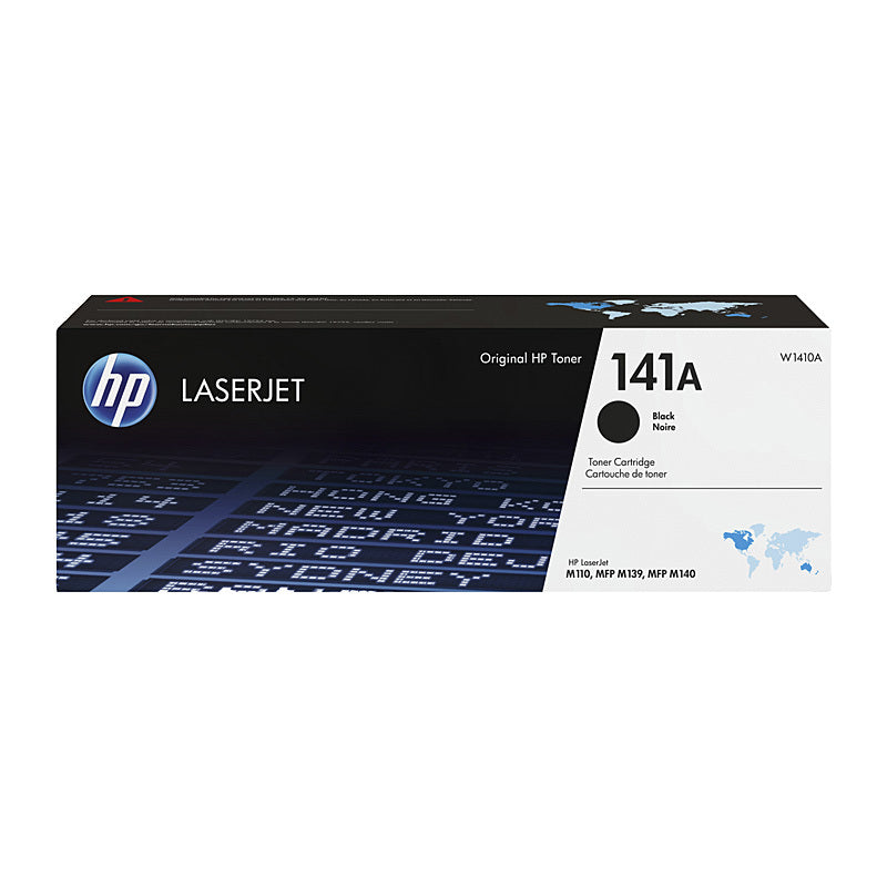 HP #141A Black Toner W1410A HP