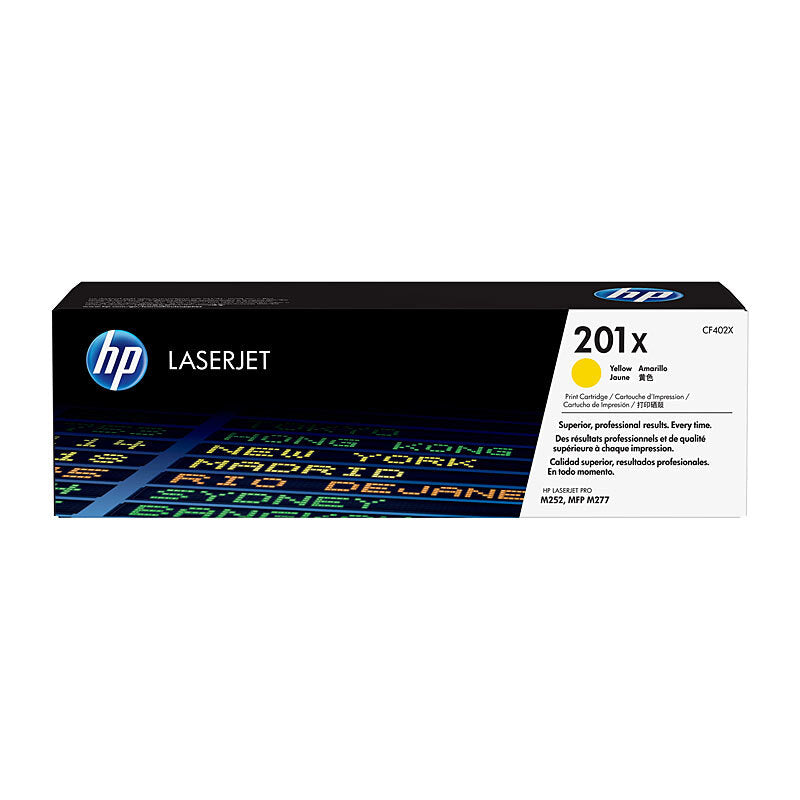 HP #201X Yellow Toner CF402X HP