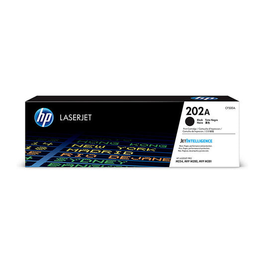 HP #202A Black Toner CF500A HP
