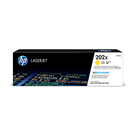 HP #202X Yell Toner CF502X HP