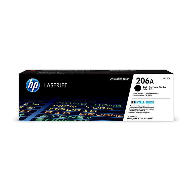 HP #206A Black Toner W2110A HP
