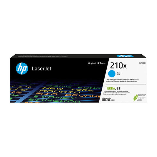 HP #210X Cyan Toner W2101X HP