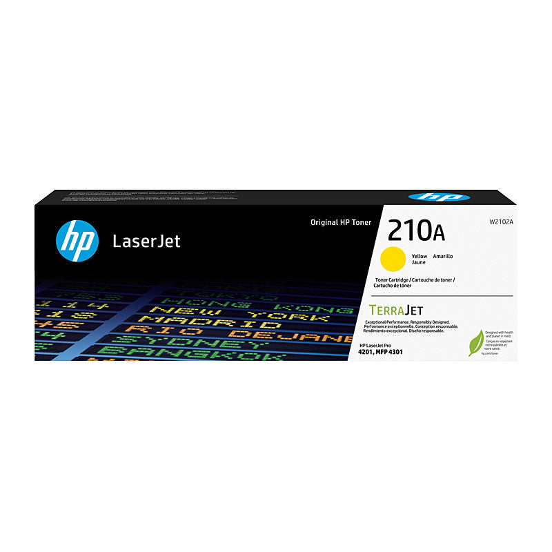 HP #210A Yellow Toner W2102A HP
