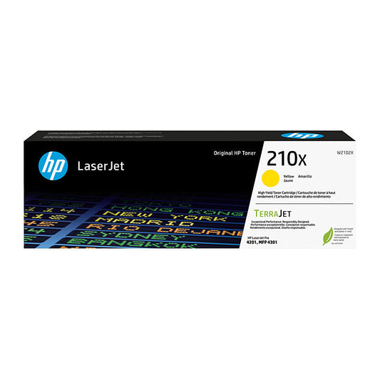 HP #210X Yellow Toner W2102X HP
