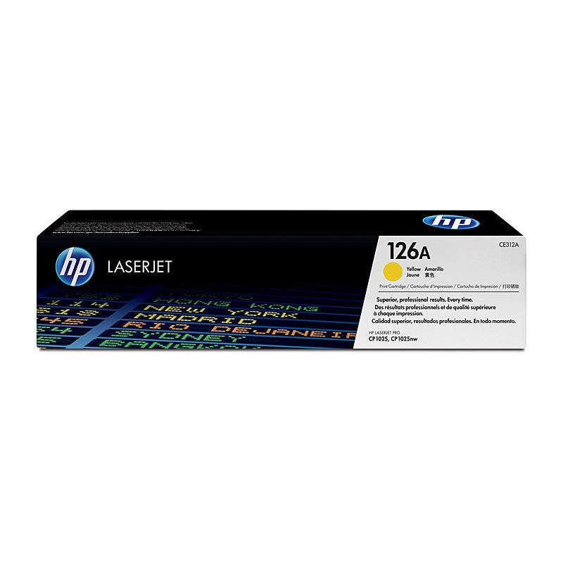 HP #126A Yellow Toner CE312A HP