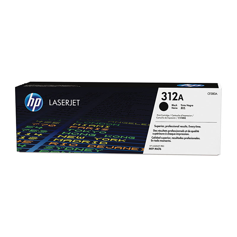 HP #312A Black Toner CF380A HP