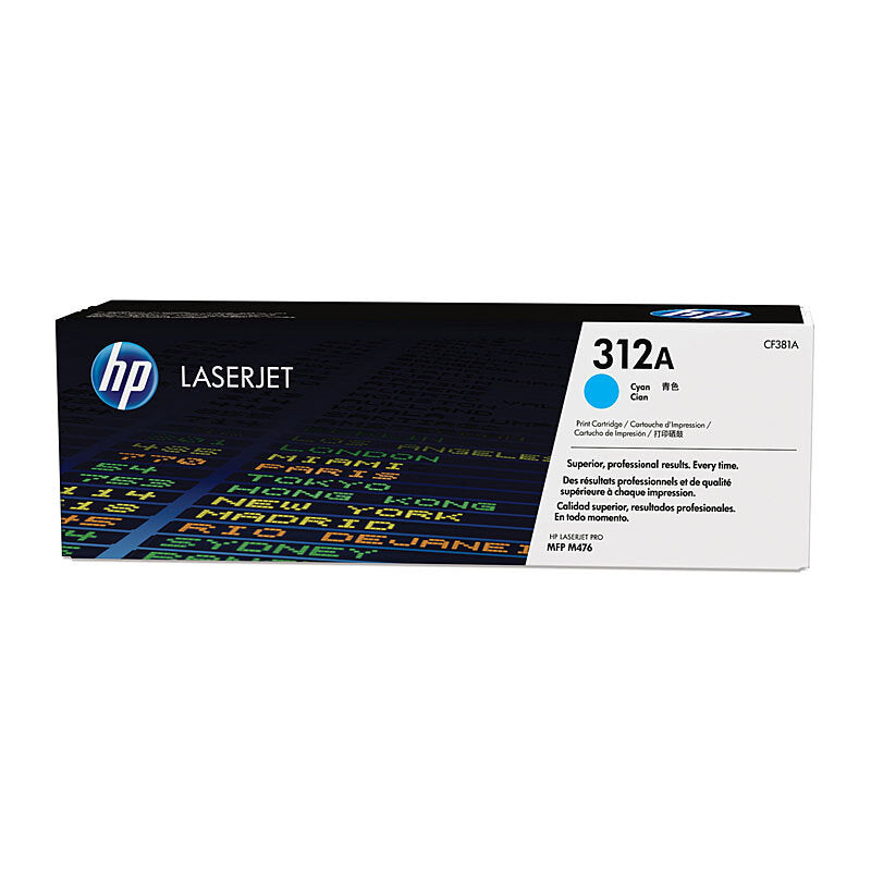HP #312A Cyan Toner CF381A HP